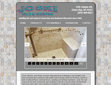 Tablet Screenshot of joskitile.com